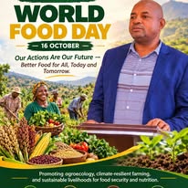 World Food Day 2026 poster from SACEP Kenya